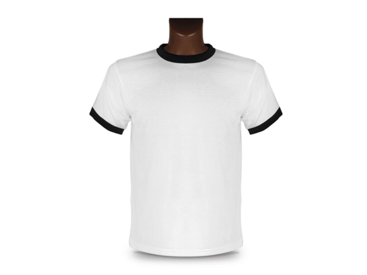 T-Shirt schwarze Ränder